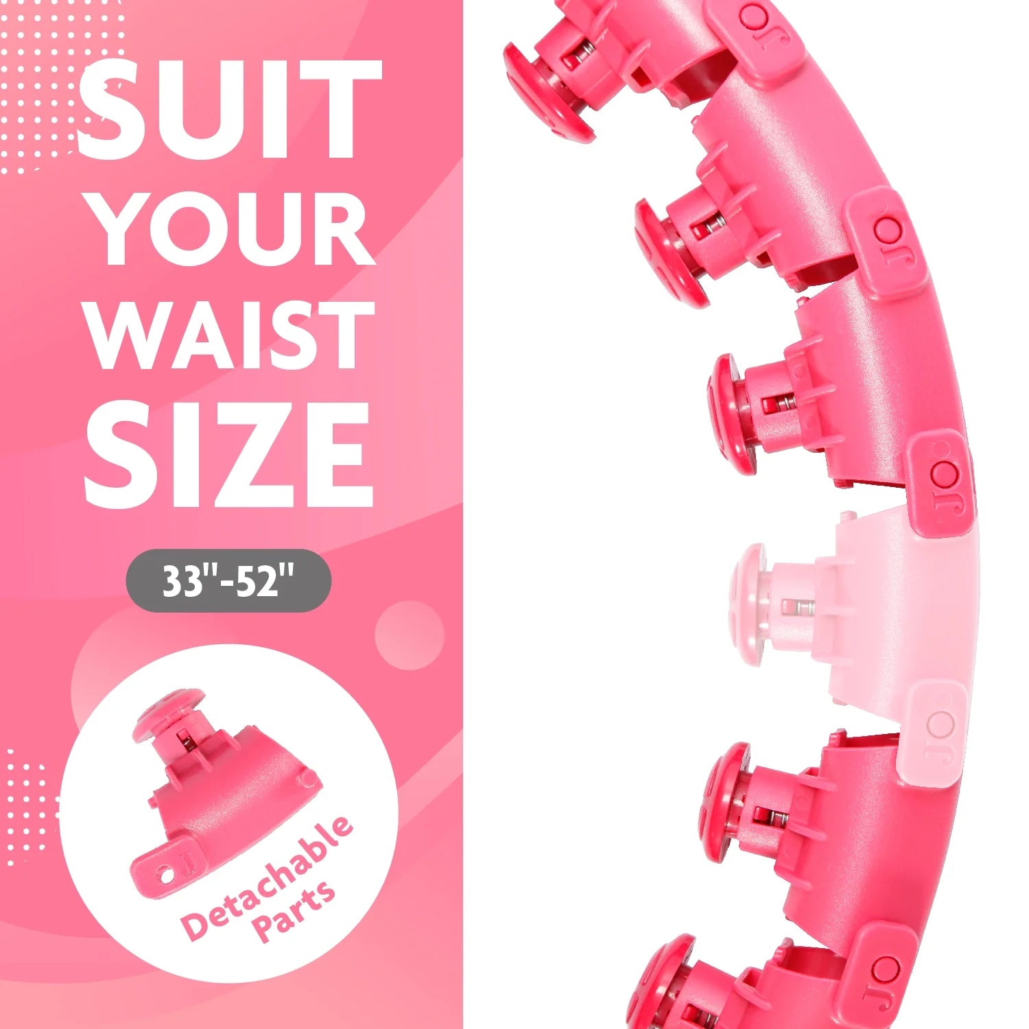 Revitalize Your Fitness Journey: Smart Weighted Hula Hoop with Counter for Effective Abs Workout, Weight Loss & Fat Burning!