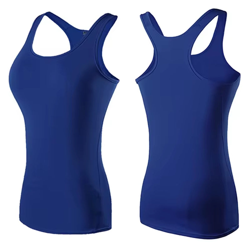 Stylish Black Sleeveless Yoga Top for Women - Perfect Fitness Shirt for Dry Workouts and Sports
