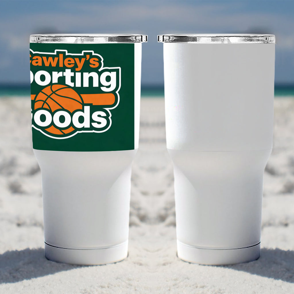 Elevate Your Hydration with Our Stylish 30Oz Half Print Tumbler
