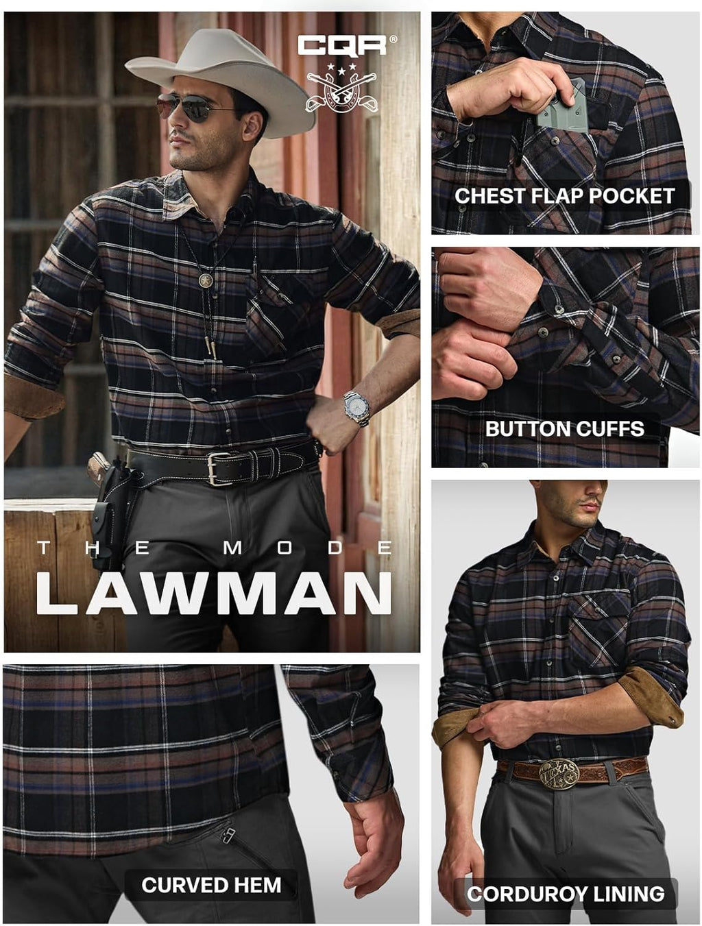 Men's Premium 100% Cotton Flannel Shirt - Soft, Stylish, and Perfect for Casual Outdoor Wear