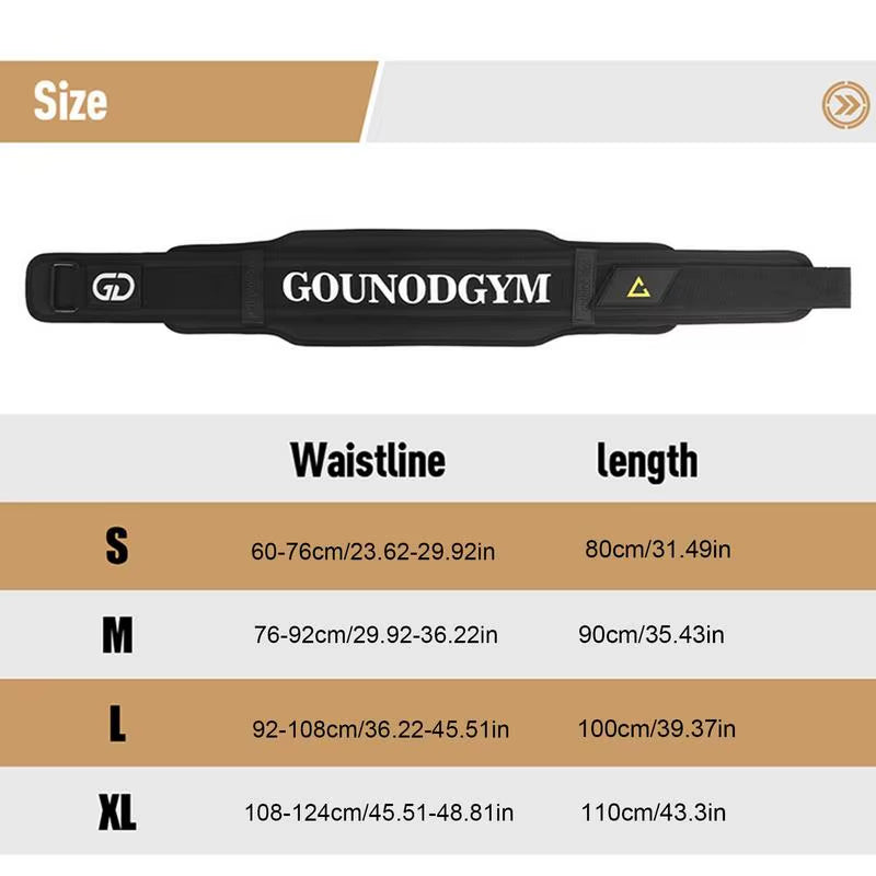 Ultimate EVA Weightlifting Belt for Maximum Back Support and Waist Protection - Perfect for Powerlifting and Power Training