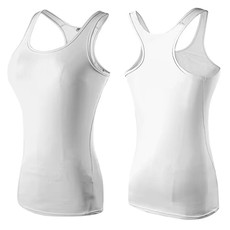 Stylish Black Sleeveless Yoga Top for Women - Perfect Fitness Shirt for Dry Workouts and Sports