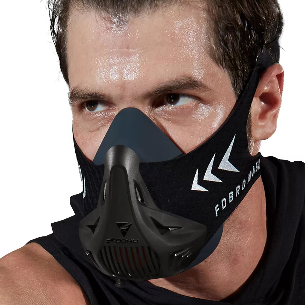 MMA Cardio Workout Mask - Elevate Your Endurance with Resistance for High-Altitude Training & Fitness