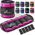 Versatile Adjustable Ankle/Wrist Weights for All Ages - Ideal for Strength Training, Yoga, Walking, Running, Aerobics, and Physical Therapy