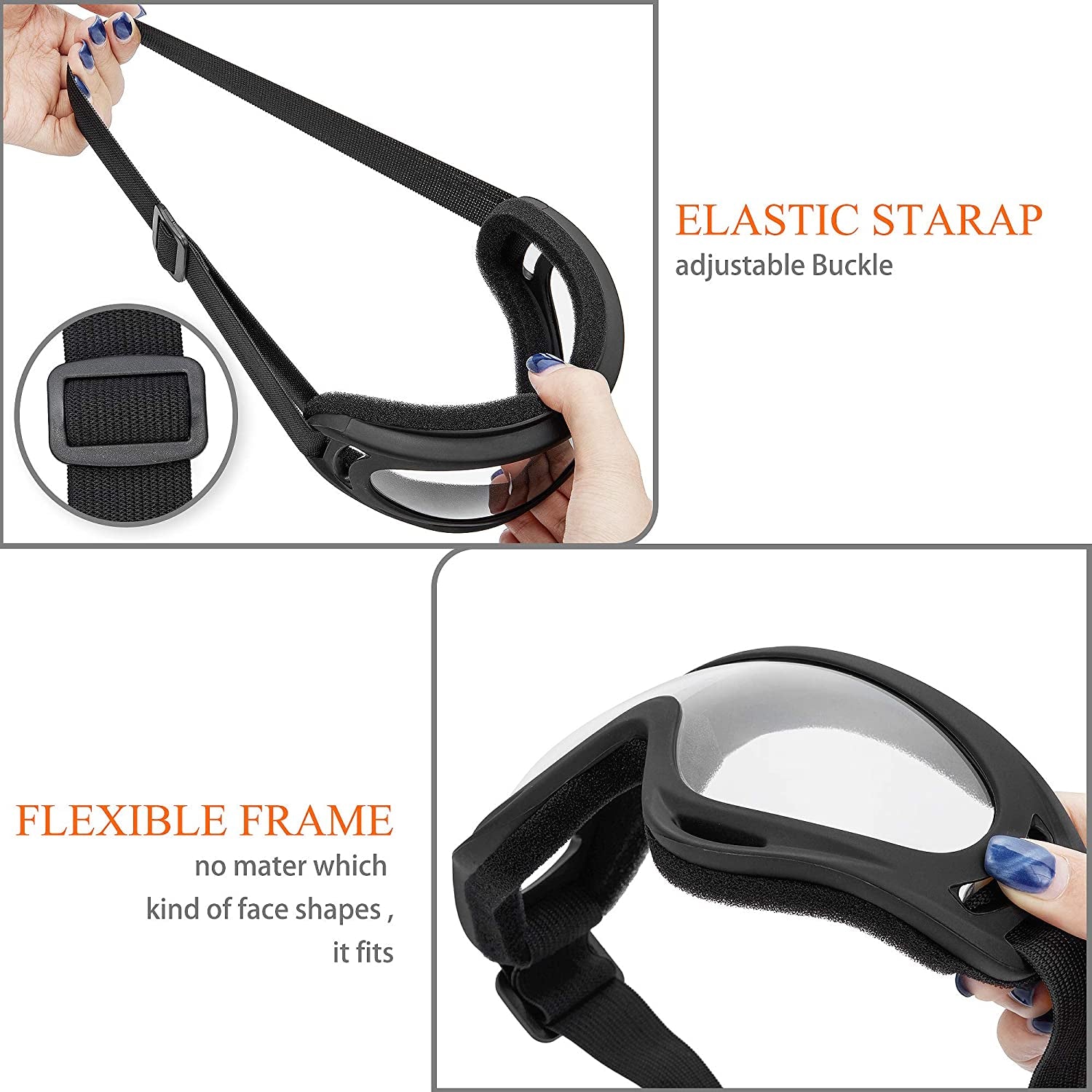 Ultimate Premium Ski & Snowboard Goggles - Unisex, Anti-Fog & UV Protection for All Ages!
