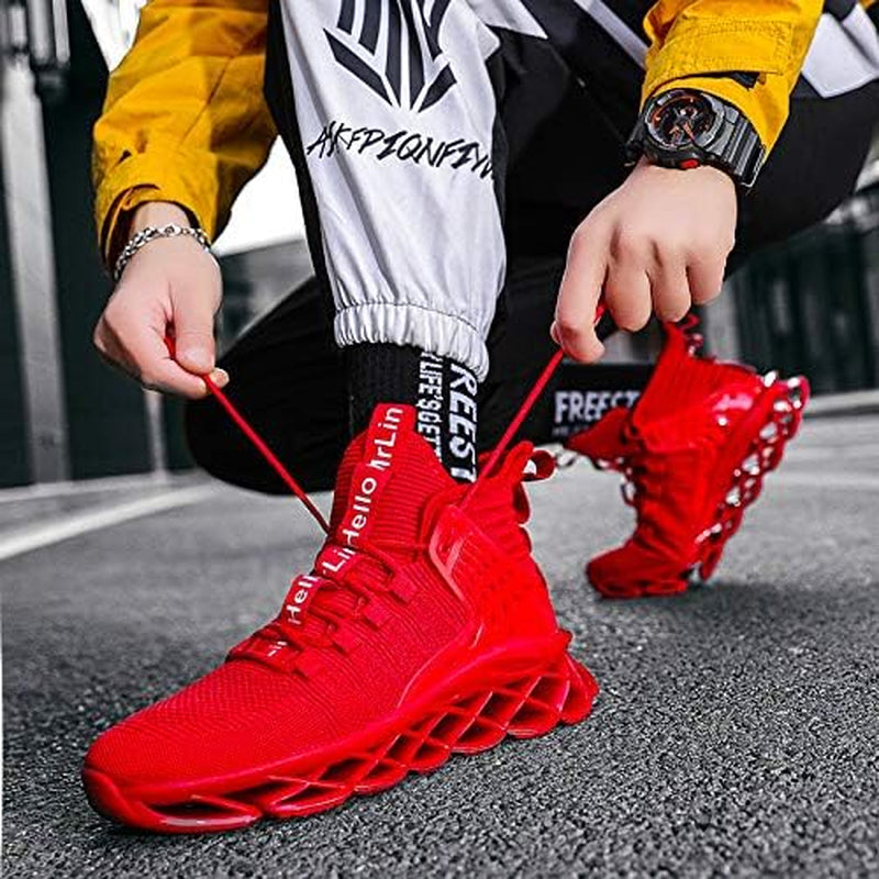 Premium Non-Slip Men's Running Shoes - Versatile Athletic Sneakers for Tennis, Walking, and Hip Hop