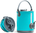 Collapsible 2-Gallon Camping Water Container with Spigot - Ultimate Portable Jug & Bucket for Outdoor Adventures!