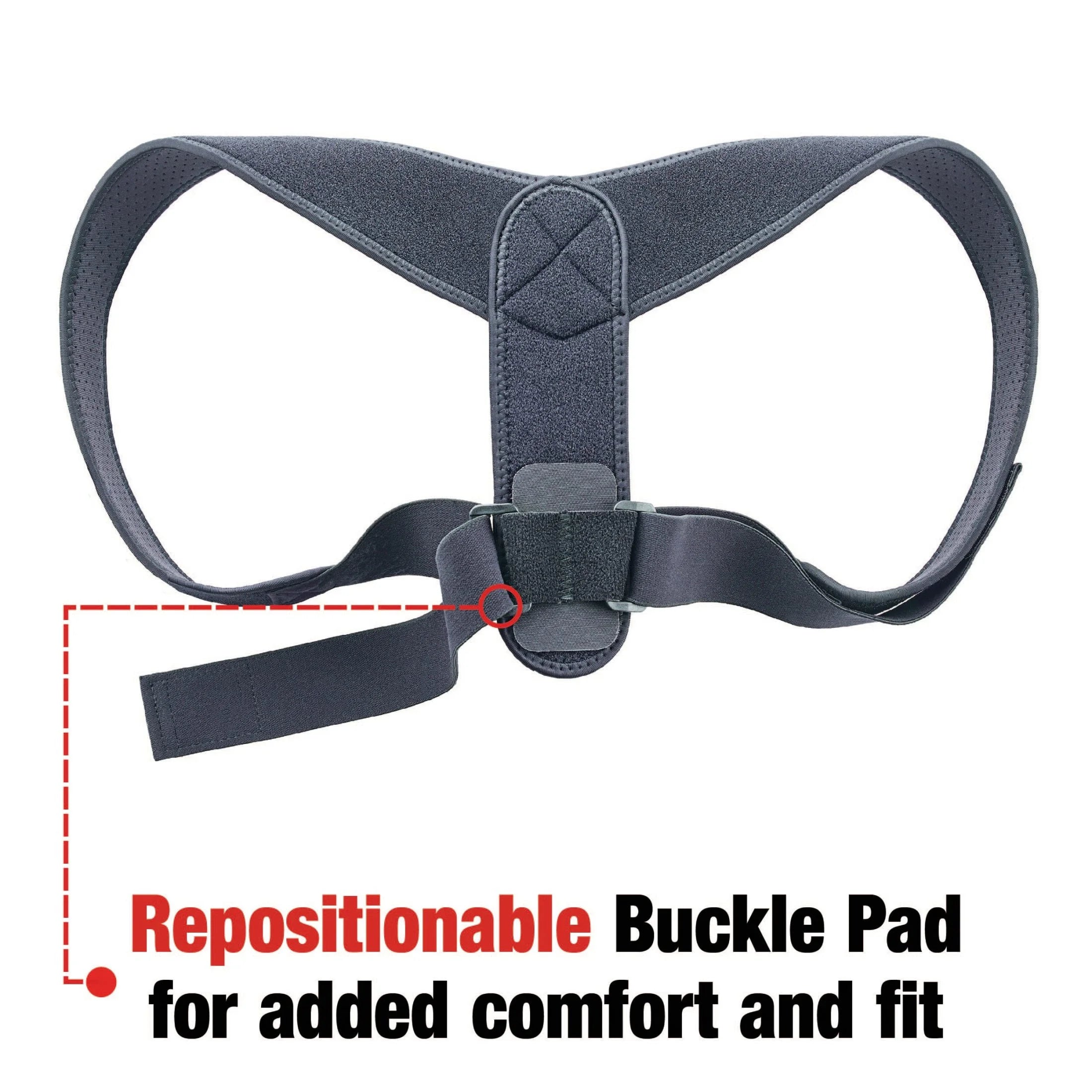 Ultimate Unisex Posture Corrector - Adjustable Brace for All Sizes!