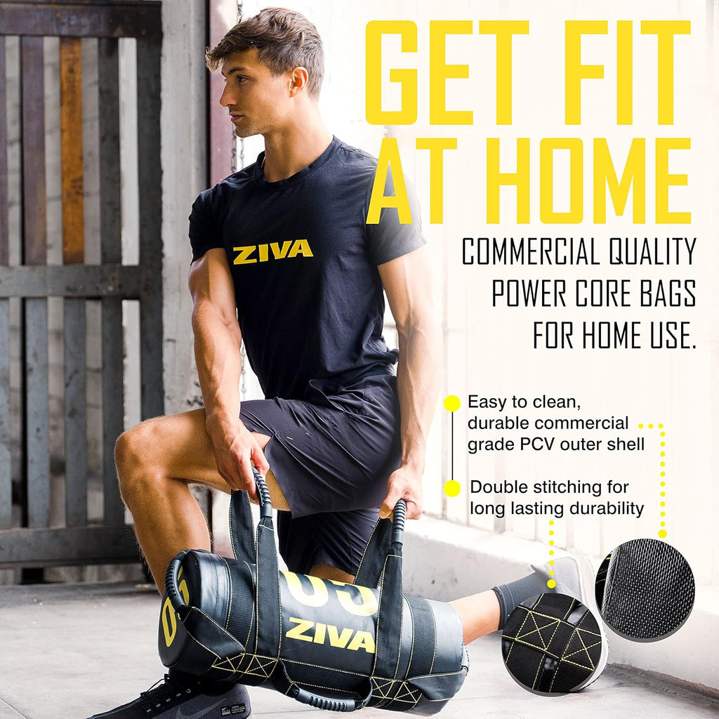 Ultimate Power Sandbag – Versatile Pre-Weighted Training Bag for Full-Body Strength & Conditioning – Heavy-Duty Design (10–50 Lb)