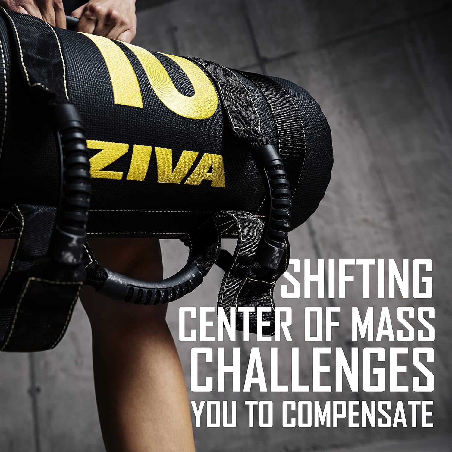 Ultimate Power Sandbag – Versatile Pre-Weighted Training Bag for Full-Body Strength & Conditioning – Heavy-Duty Design (10–50 Lb)