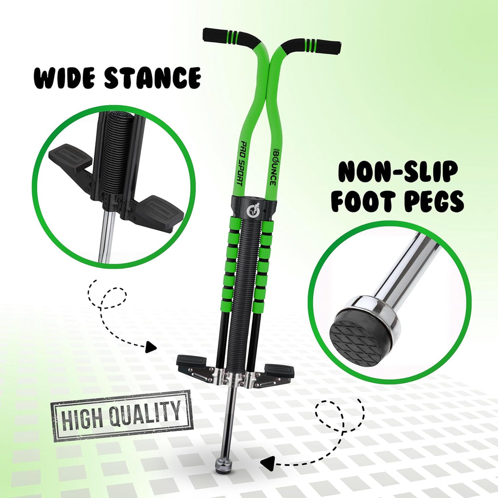 Ultimate Pro Sport Pogo Stick for Kids 9+ - Safe, Durable, and Fun for 80-160 Lbs!