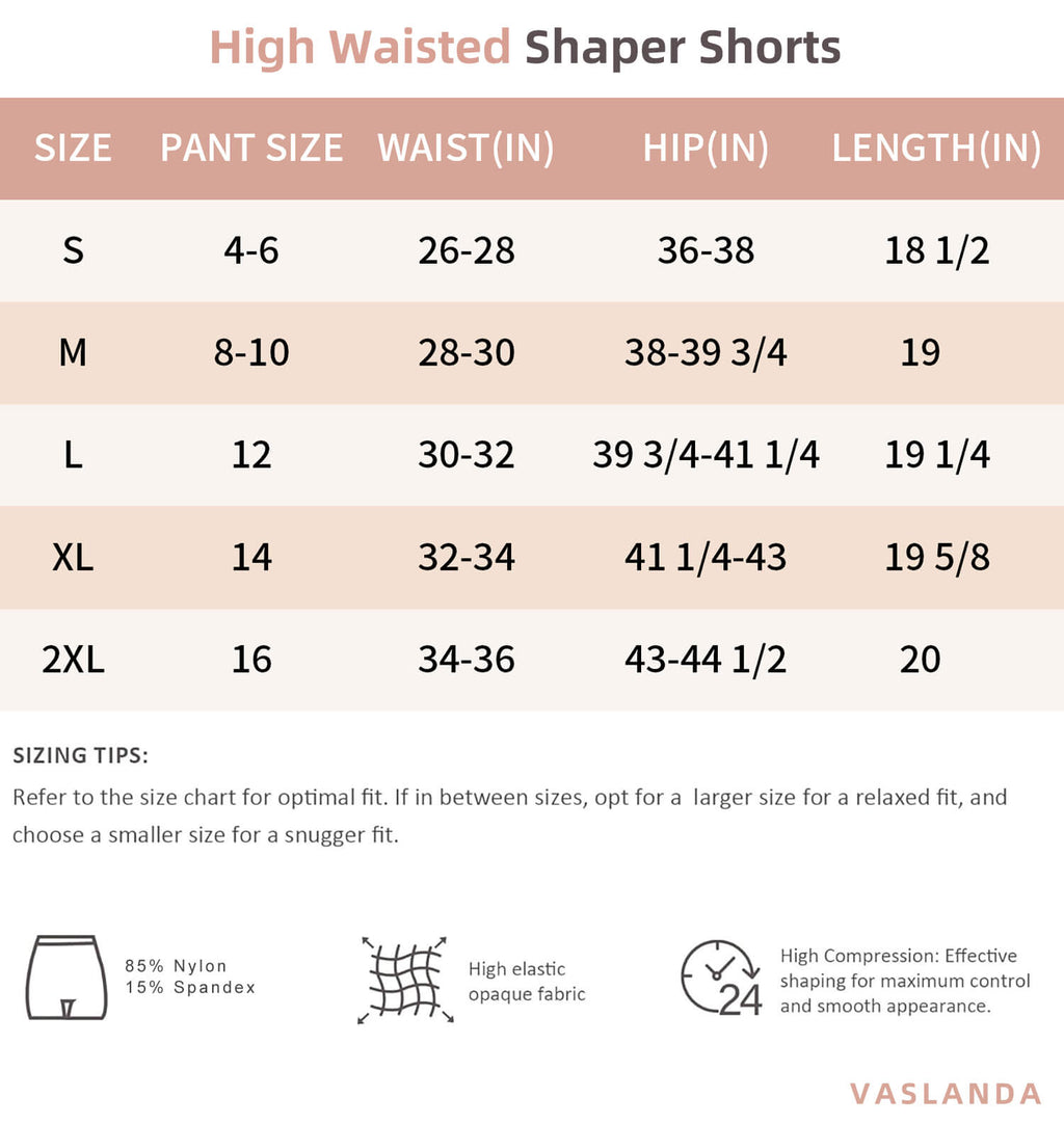 High-Waisted Tummy Control Shapewear Shorts - 2 Pack Body Shaper for Ultimate Thigh Slimming!
