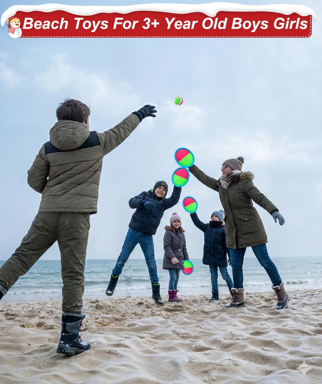 Exciting Toss and Catch Game Set - Perfect Valentines Day Gift for Kids Ages 3-8 - Fun Outdoor Birthday Activity for Boys and Girls!