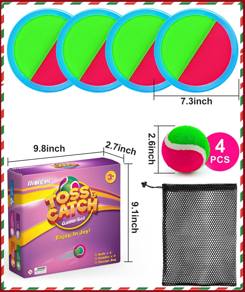 Exciting Toss and Catch Game Set - Perfect Valentines Day Gift for Kids Ages 3-8 - Fun Outdoor Birthday Activity for Boys and Girls!