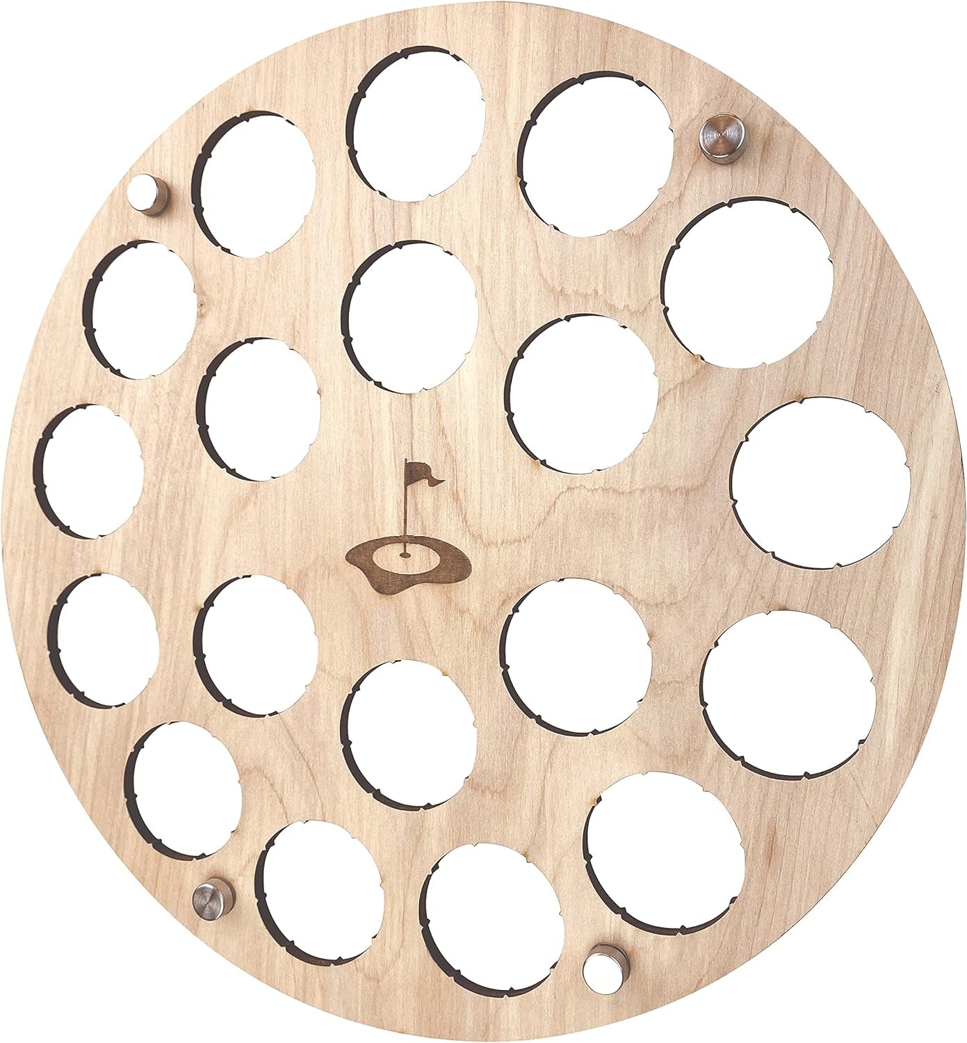 Elegant Wall-Mount Golf Ball Display Case – Holds 19 Balls, Perfect for Collectors and Decorators