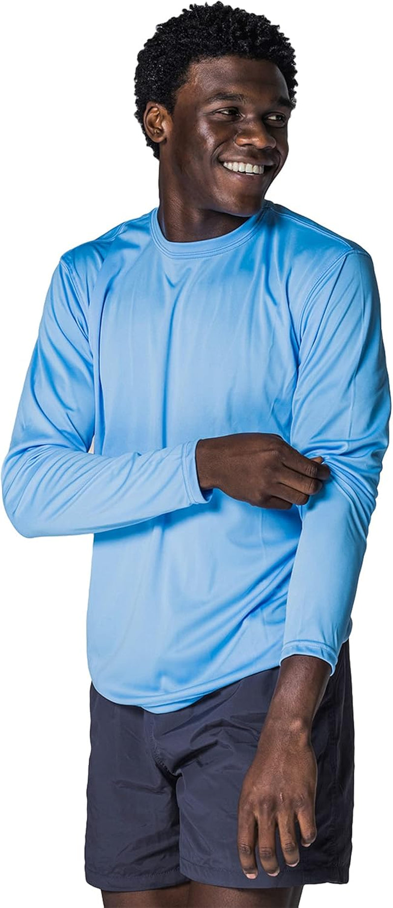 Men's Outdoor UPF 50+ Long Sleeve UV Protection T-Shirt - Ideal for Fishing, Running, Hiking & Swimming