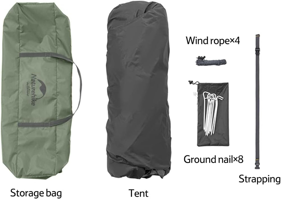 Effortless Instant Pop-Up Tent for 3-4 People - Perfect for Camping and Hiking Adventures!