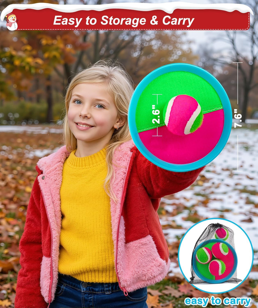 Exciting Toss and Catch Game Set - Perfect Valentines Day Gift for Kids Ages 3-8 - Fun Outdoor Birthday Activity for Boys and Girls!