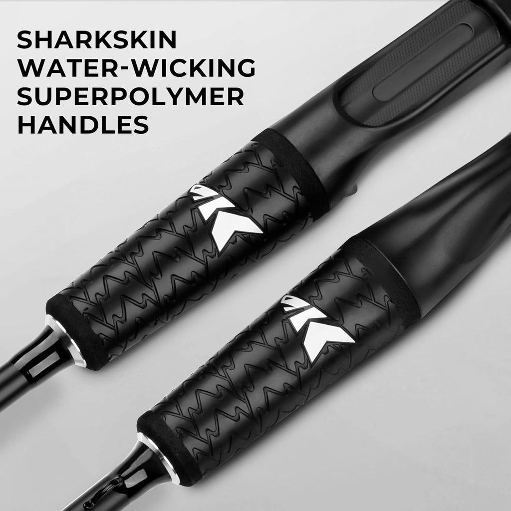 Crixus IM6 Graphite Fishing Rods - Premium Spinning & Casting Rods with Zirconium Oxide Guides & Comfortable Superpolymer Handle