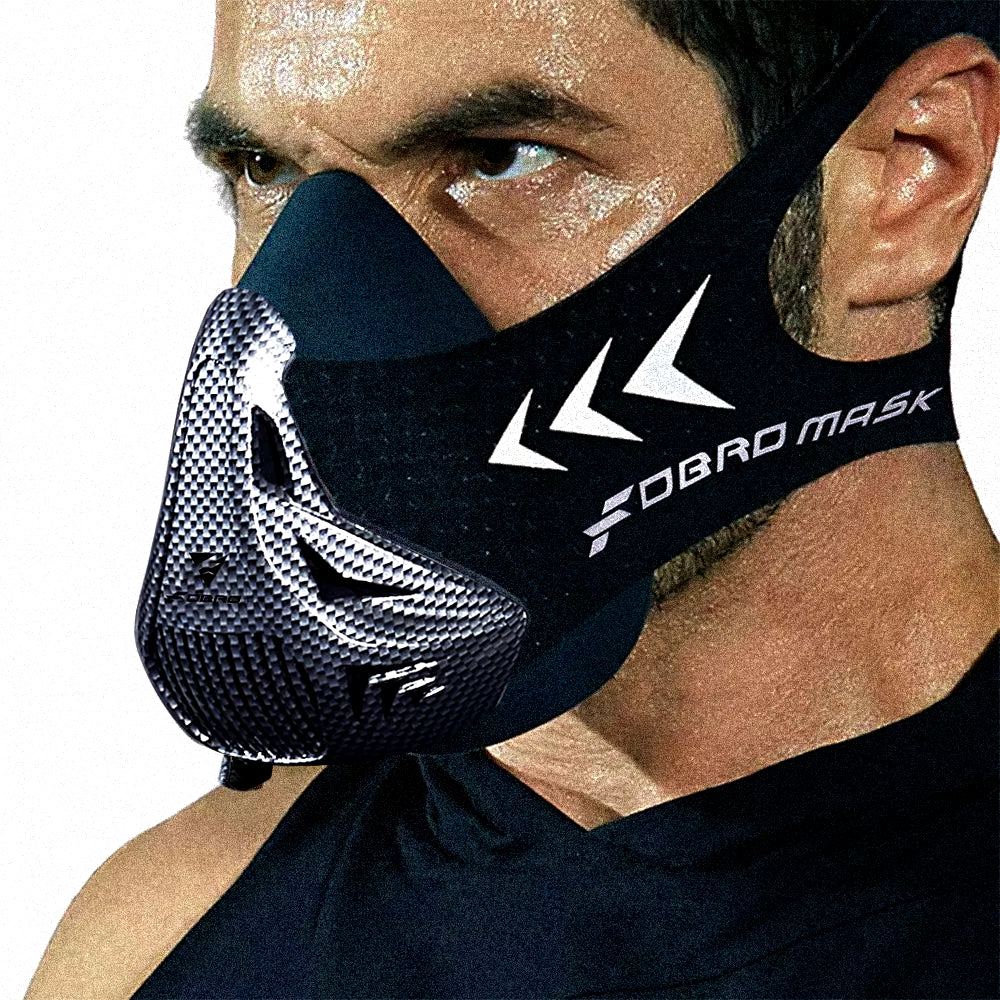 MMA Cardio Workout Mask - Elevate Your Endurance with Resistance for High-Altitude Training & Fitness