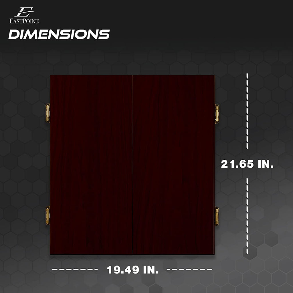 Premium Belmont Bristle Dartboard & Elegant Cabinet Set for Ultimate Gaming Experience