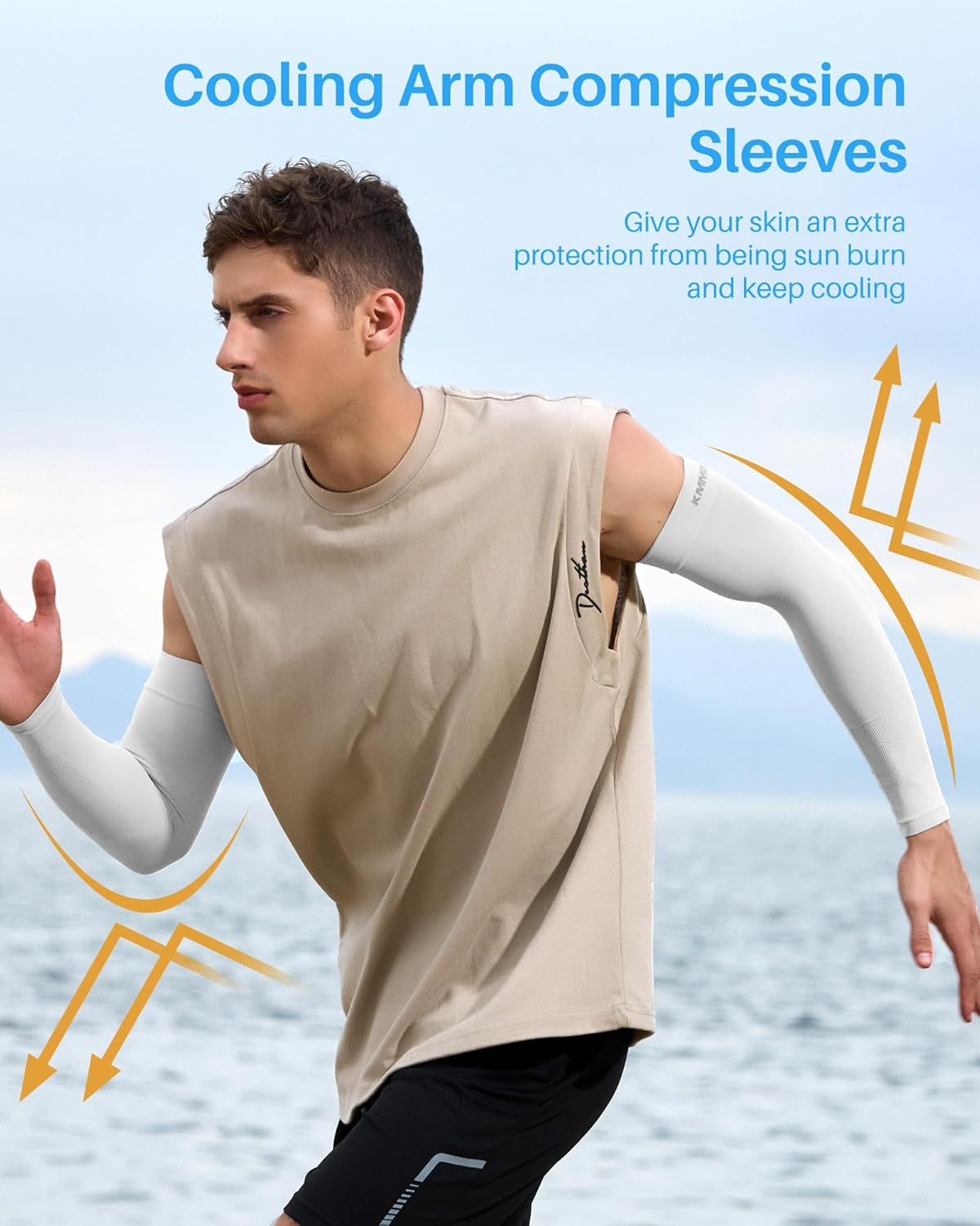 Ultimate UV Protection Arm Sleeves - Perfect for Driving, Cycling, Golf & Basketball!