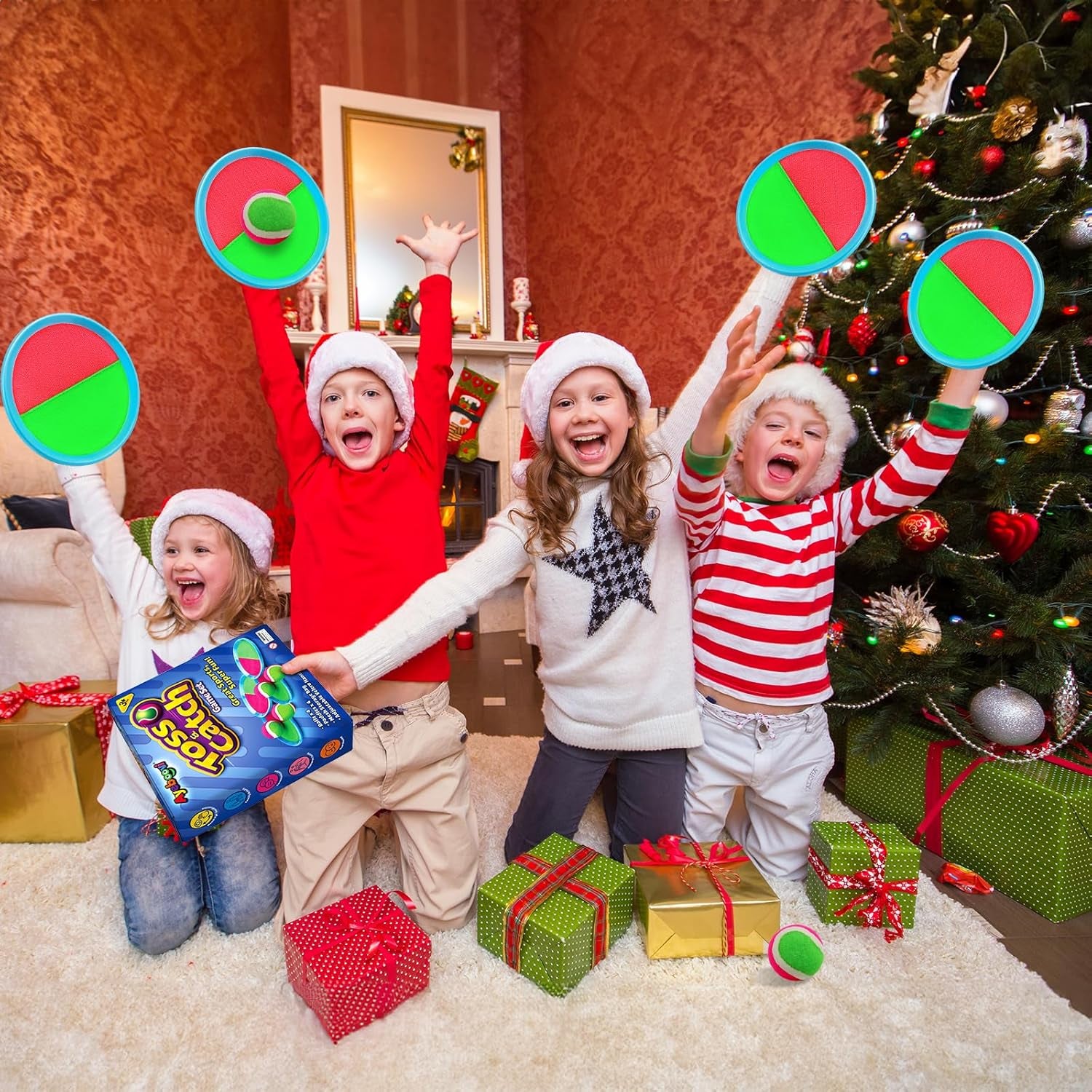 Ultimate Toss and Catch Ball Game – Fun Outdoor Toy for Kids Aged 3-10 | Perfect for Yard and Beach Play!