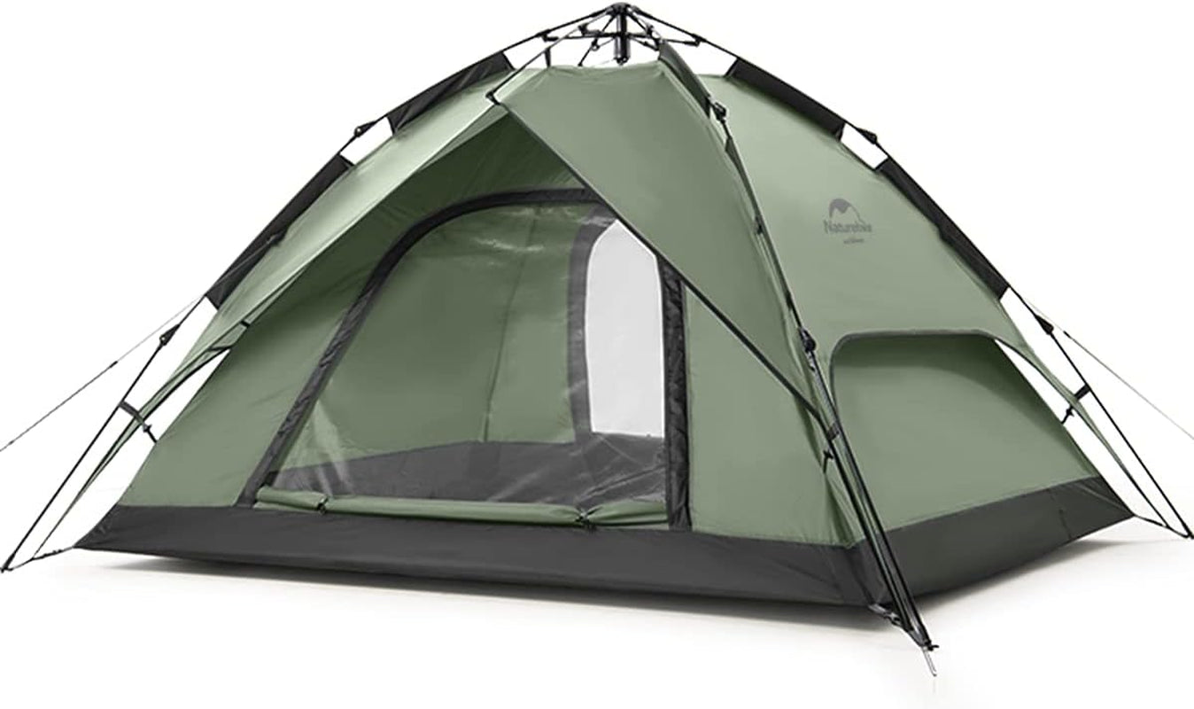 Effortless Instant Pop-Up Tent for 3-4 People - Perfect for Camping and Hiking Adventures!