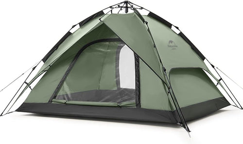Effortless Instant Pop-Up Tent for 3-4 People - Perfect for Camping and Hiking Adventures!
