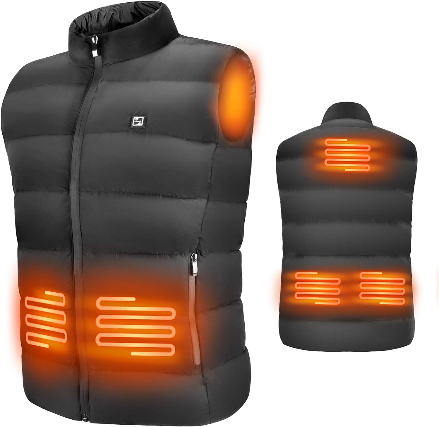 Ultimate Electric Heated Jacket for Men & Women - Stay Warm While Hunting & Skiing (Power Bank Not Included)