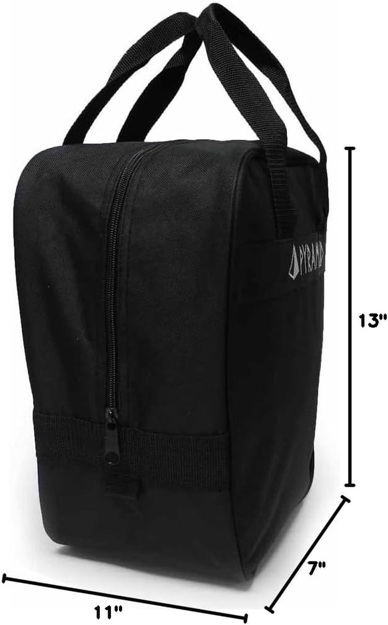 Prime One Single Tote Bowling Bag - Cushioned Foam Ball Holder and Shoe Compartment for Up to Size 10 US Men's Shoes