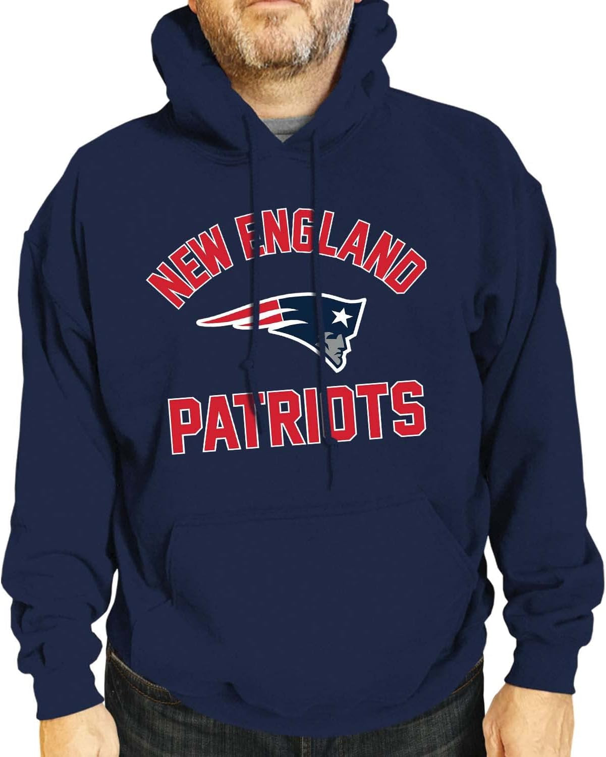 NFL Gameday Hooded Sweatshirt - Cozy Poly Fleece Blend for Stylish Team Spirit