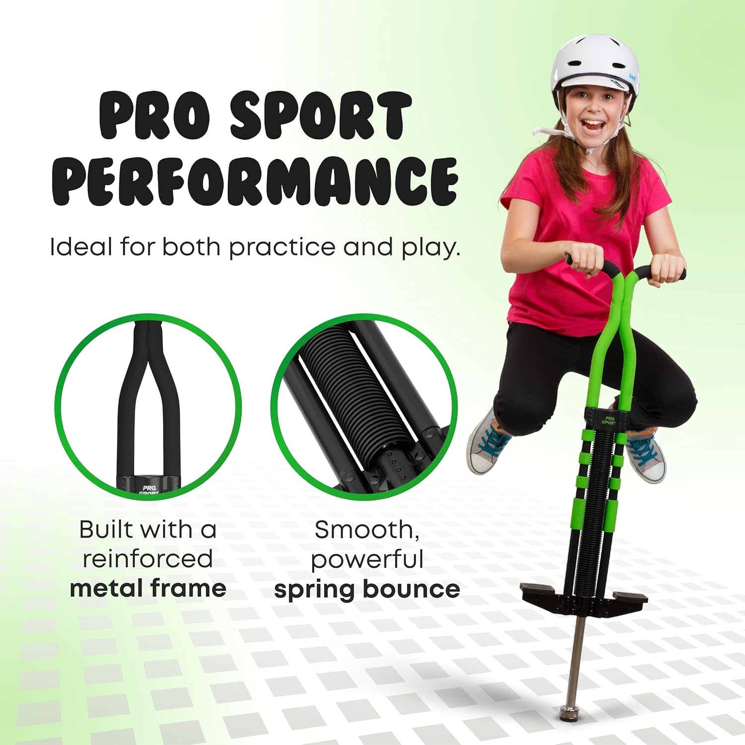 Ultimate Pro Sport Pogo Stick for Kids 9+ - Safe, Durable, and Fun for 80-160 Lbs!