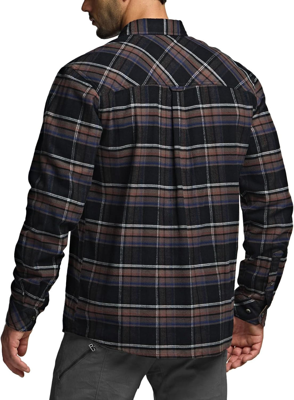 Men's Premium 100% Cotton Flannel Shirt - Soft, Stylish, and Perfect for Casual Outdoor Wear