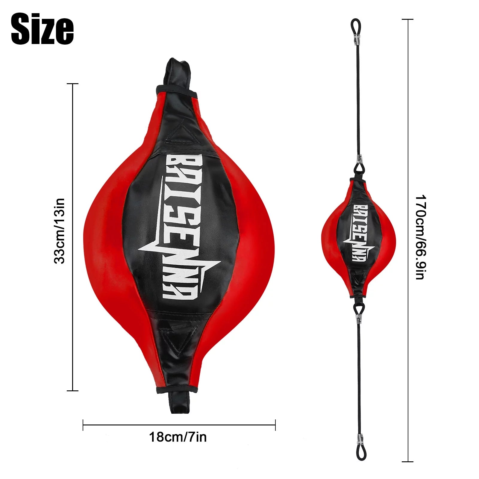 Ultimate Double End Ball for Boxing - Speed Training & Stress Relief, Complete with Cord - Perfect for Adults & Teens!