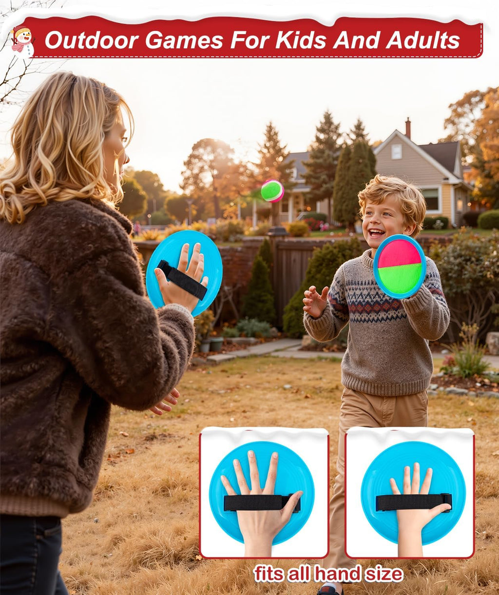 Exciting Toss and Catch Game Set - Perfect Valentines Day Gift for Kids Ages 3-8 - Fun Outdoor Birthday Activity for Boys and Girls!