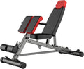 Ultimate All-in-One Multi-Functional FID Weight Bench for Complete Body Workout – Hyper Back Extension, Roman Chair, Adjustable Ab Sit-Up, Incline/Decline, and Flat Bench