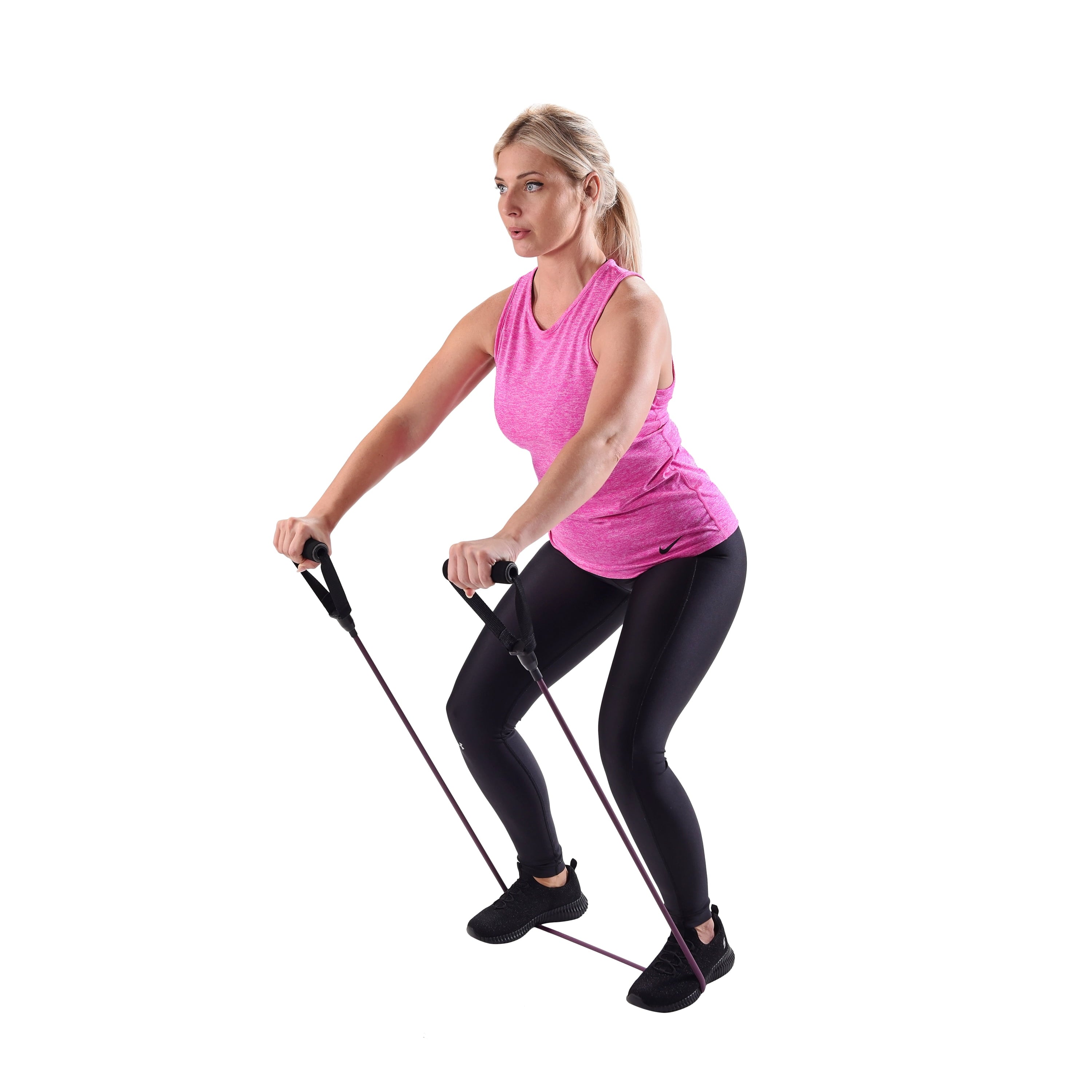 Medium Resistance Purple Exercise Band - Perfect for Home Workouts!