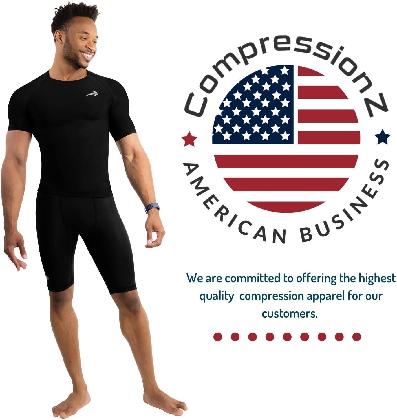 Men's High-Performance Compression Shirt - Ultimate Base Layer for Workouts and Running