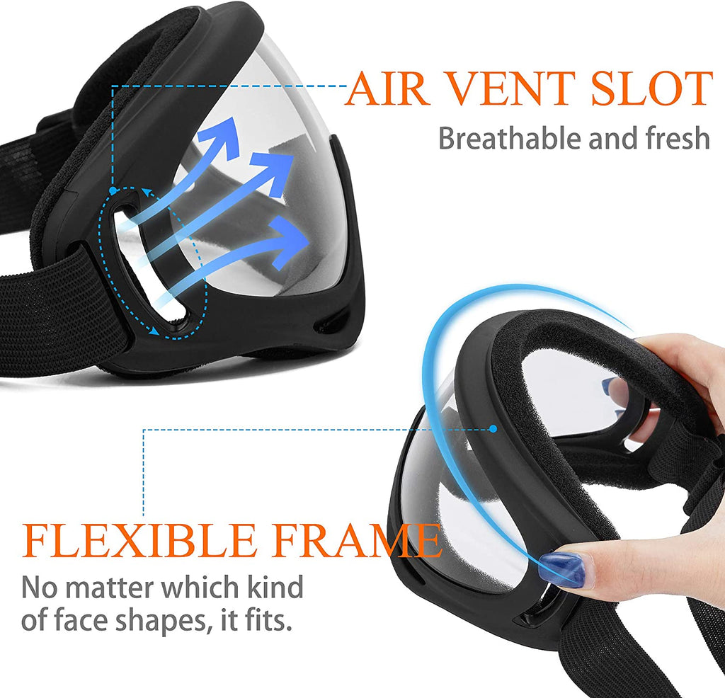 Ultimate Premium Ski & Snowboard Goggles - Unisex, Anti-Fog & UV Protection for All Ages!