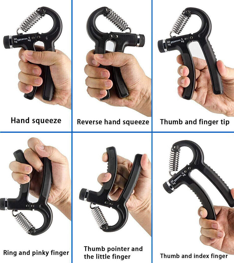 Adjustable Hand Grip Strengthener - Boost Your Grip and Power for Gym Excellence!