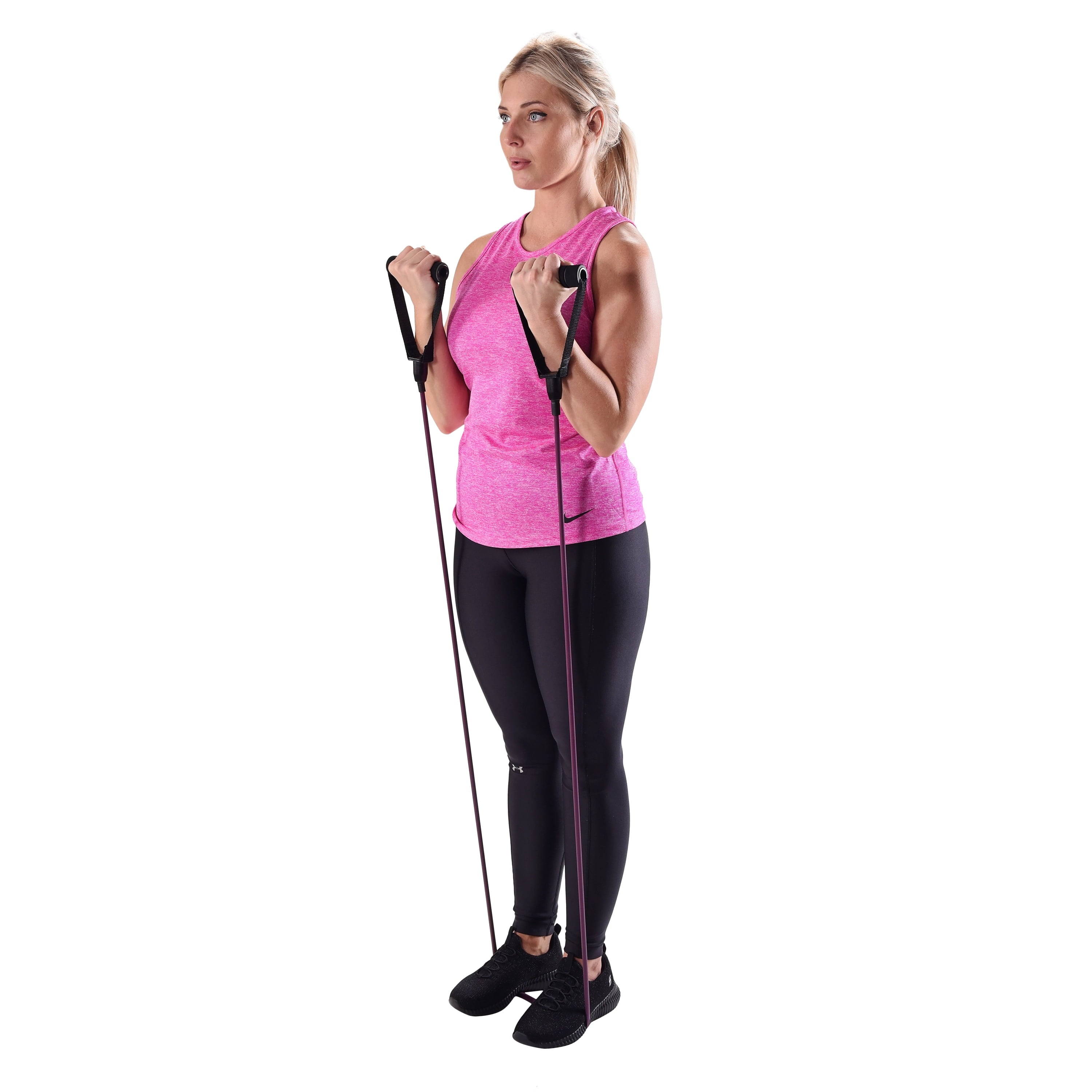 Medium Resistance Purple Exercise Band - Perfect for Home Workouts!