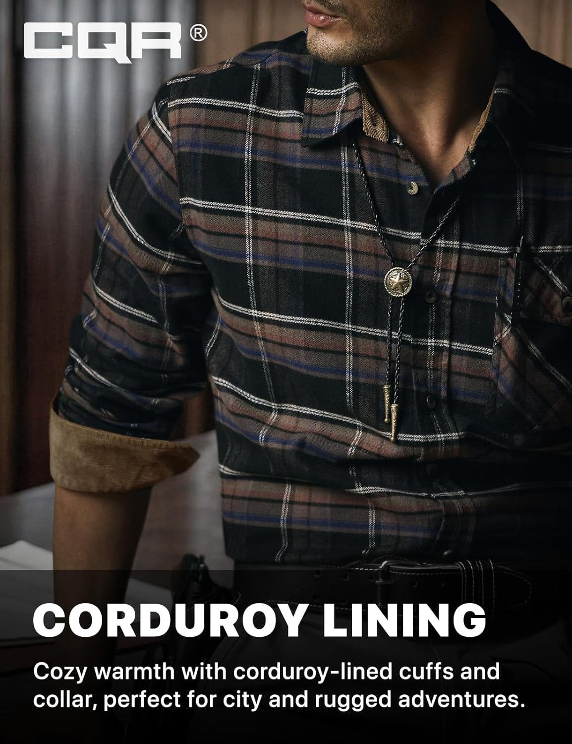 Men's Premium 100% Cotton Flannel Shirt - Soft, Stylish, and Perfect for Casual Outdoor Wear