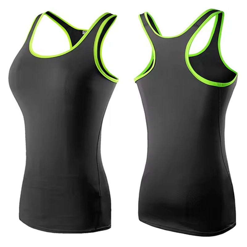 Stylish Black Sleeveless Yoga Top for Women - Perfect Fitness Shirt for Dry Workouts and Sports