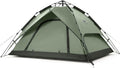 Effortless Instant Pop-Up Tent for 3-4 People - Perfect for Camping and Hiking Adventures!