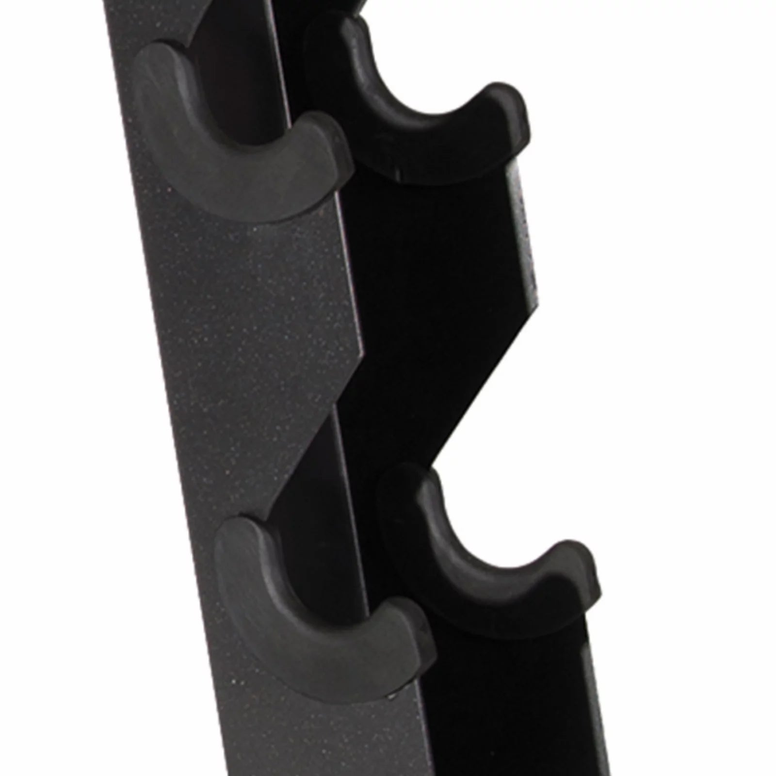 Sleek Black Frame-Style Dumbbell Stand – Holds 5 Pairs for Ultimate Organization