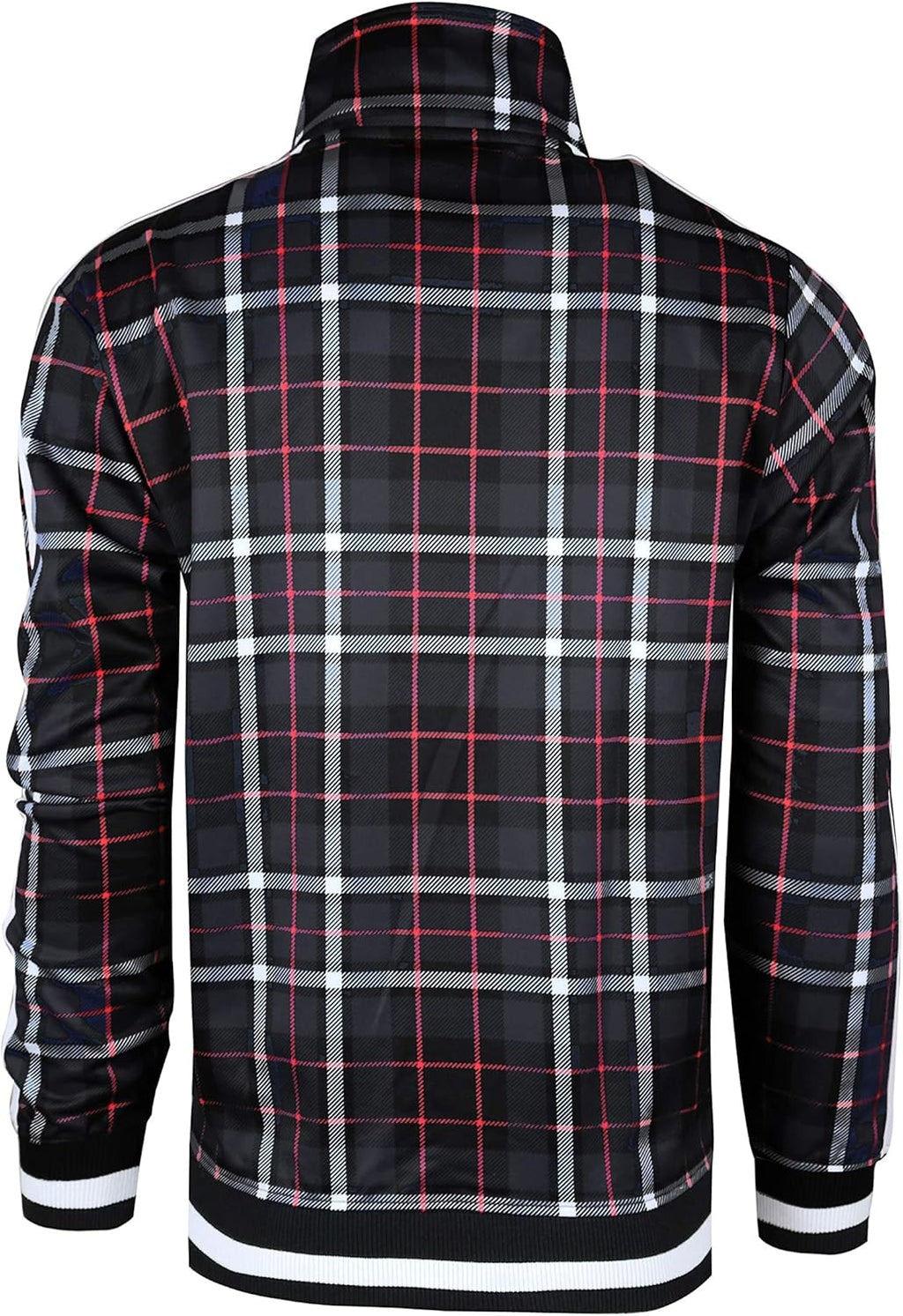 Men's Urban Hip Hop Premium Slim Fit Track Jacket - Trendy Side Taping Sportswear for Streetwear Style