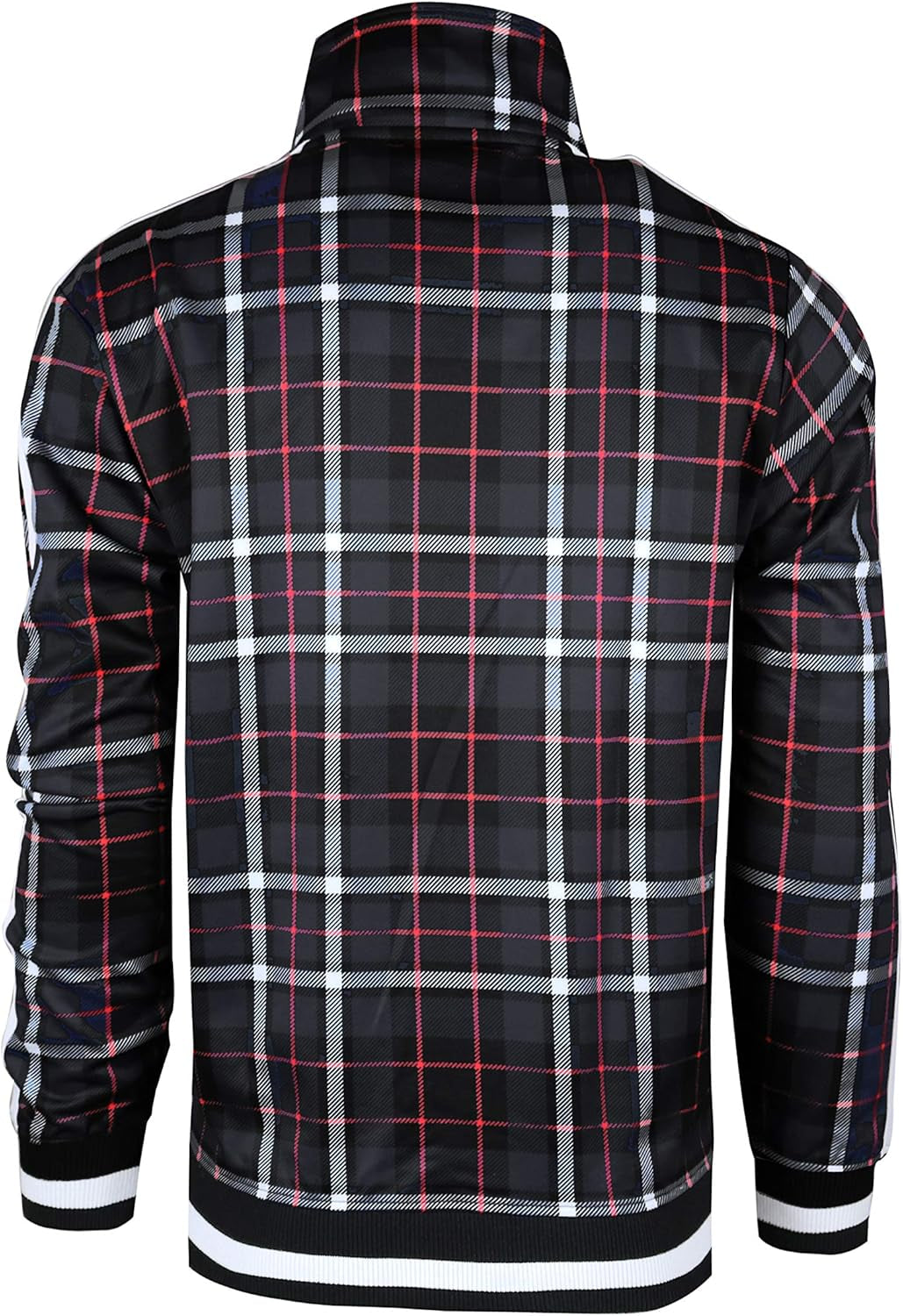 Men's Urban Hip Hop Premium Slim Fit Track Jacket - Trendy Side Taping Sportswear for Streetwear Style