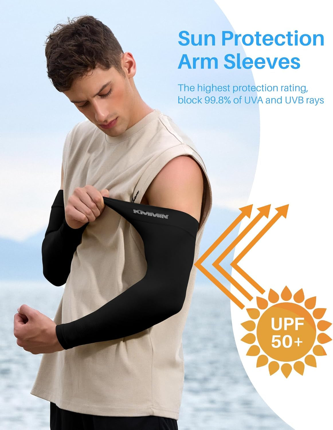 Ultimate UV Protection Arm Sleeves - Perfect for Driving, Cycling, Golf & Basketball!
