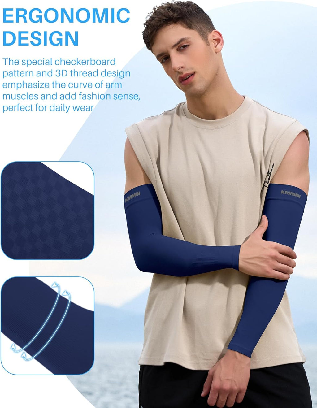 Ultimate UV Protection Arm Sleeves - Perfect for Driving, Cycling, Golf & Basketball!
